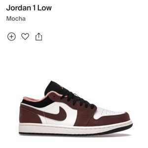 Jordan 1 low - Mocha - men’s